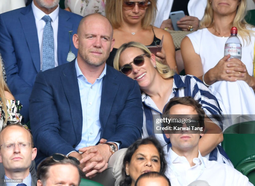 Celebrities Attend Wimbledon 2019
