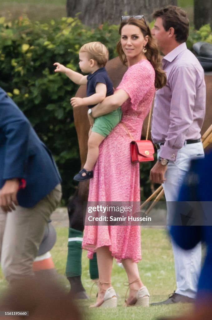 The Duke Of Cambridge And The Duke Of Sussex Take Part In The King Power Royal Charity Polo Day