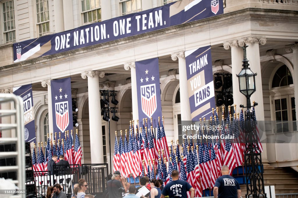 U.S. Women's National Soccer Team Victory Parade