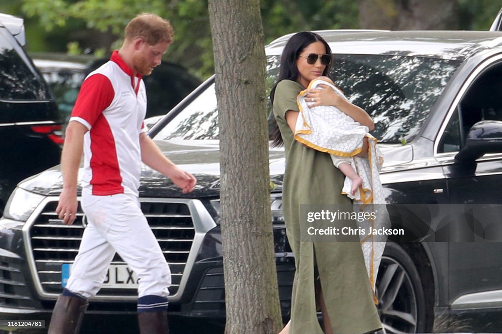 The Duke Of Cambridge And The Duke Of Sussex Take Part In The King Power Royal Charity Polo Day