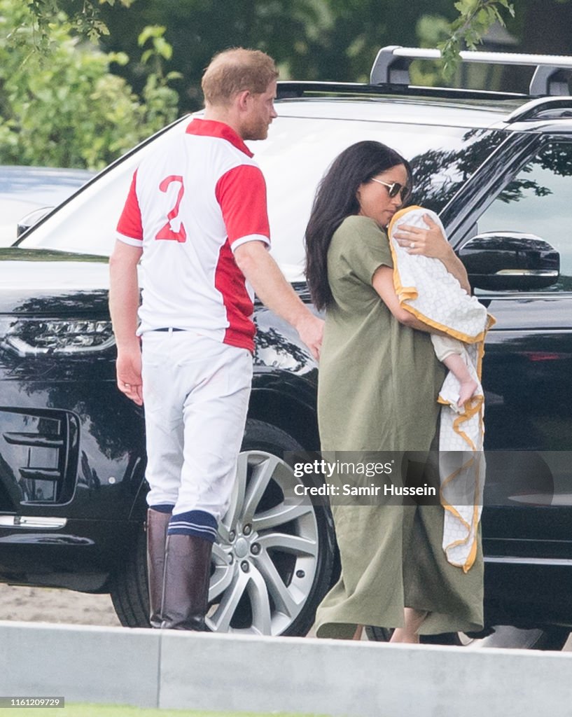 The Duke Of Cambridge And The Duke Of Sussex Take Part In The King Power Royal Charity Polo Day