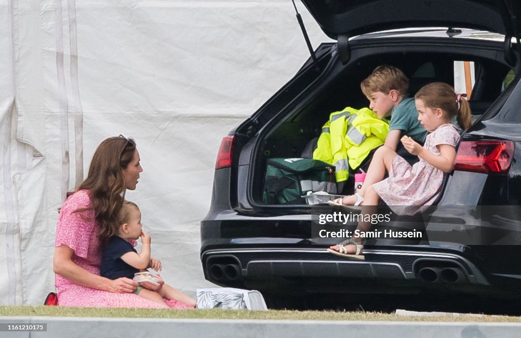 The Duke Of Cambridge And The Duke Of Sussex Take Part In The King Power Royal Charity Polo Day