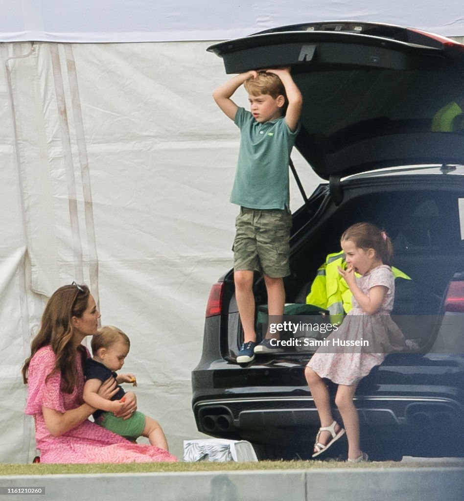 The Duke Of Cambridge And The Duke Of Sussex Take Part In The King Power Royal Charity Polo Day