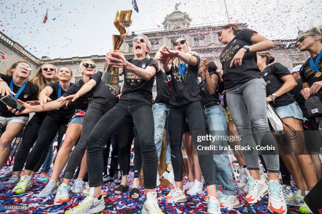 U.S. Women's National Team World Cup Champions Ticker Tape Parade