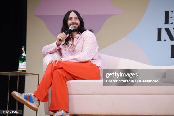 Jared Leto attends the Fast Company European Innovation Festival Powered by Gucci on July 10, 2019 in Milan, Italy.