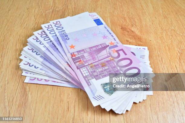 money, money, money - five hundred euro banknote stock pictures, royalty-free photos & images