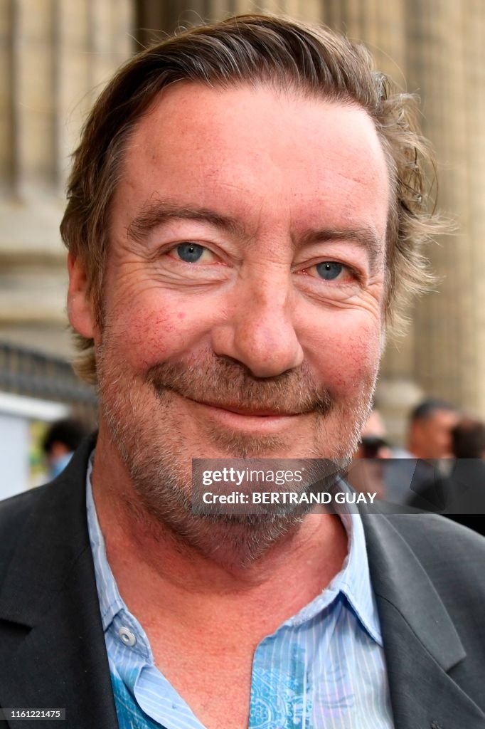 French Actor Bruno Lochet Leaves After Attending The Funeral Of... News Photo - Getty Images