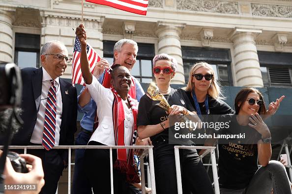 U.S. Women's National Soccer Team Victory Parade U.S. Women's National Soccer Team Victory Parade
