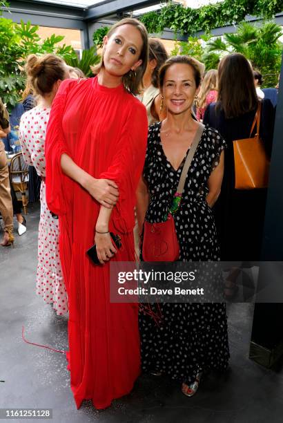 Sophia Hesketh and Harriet Quick attend as CAMILLA AND MARC celebrate their launch into Selfridges London with a dinner at The Conduit on July 10,...