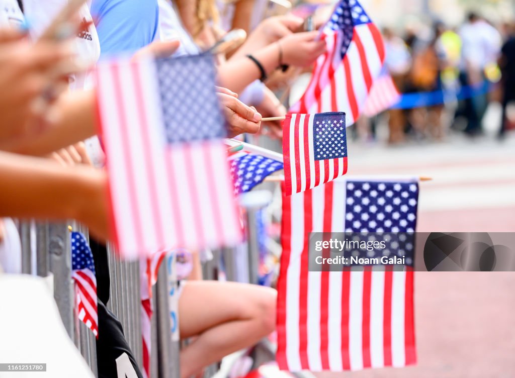 U.S. Women's National Soccer Team Victory Parade