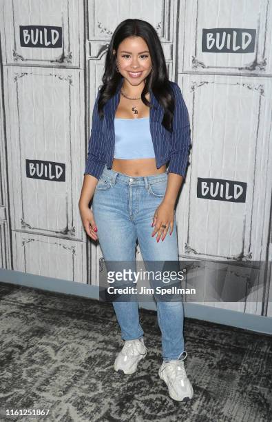 Singer/actress Cierra Ramirez attends the Build Series to discuss "Broke Us" at Build Studio on July 10, 2019 in New York City.