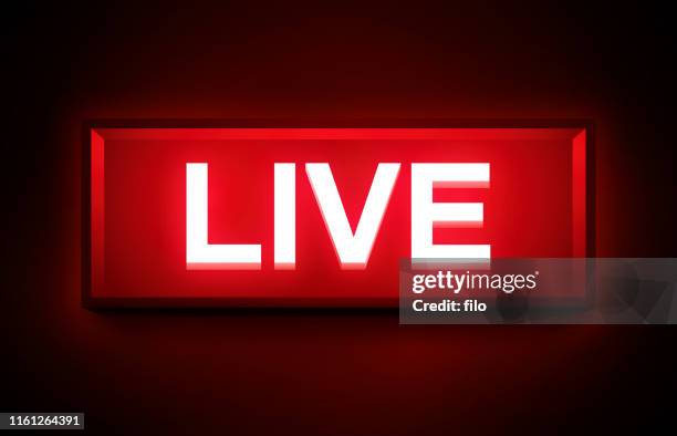 stockillustraties, clipart, cartoons en iconen met live show - live evenement