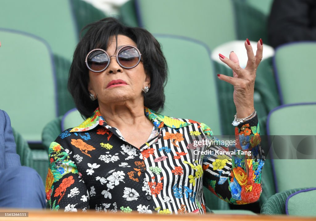 Celebrities Attend Wimbledon 2019