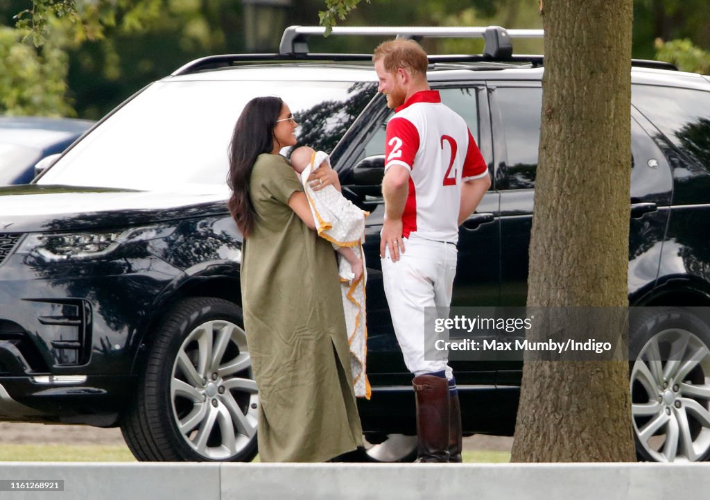 The Duke Of Cambridge And The Duke Of Sussex Take Part In The King Power Royal Charity Polo Day