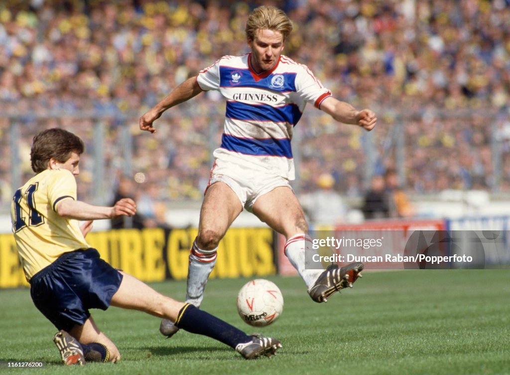 Oxford United v Queens Park Rangers - 1986 Football League Cup Final