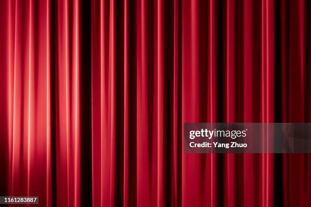 curtain of stage - velvet stock pictures, royalty-free photos & images