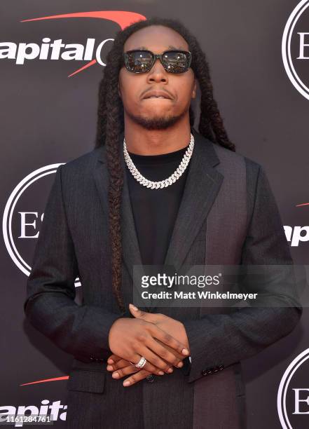 Takeoff of Migos attends The 2019 ESPYs at Microsoft Theater on July 10, 2019 in Los Angeles, California.