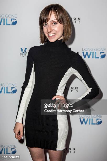 Allisyn Ashley Arm attends Vision Films' Los Angeles Special Screening Of "Long Gone Wild" at Laemmle's Monica Film Center on July 10, 2019 in Santa...