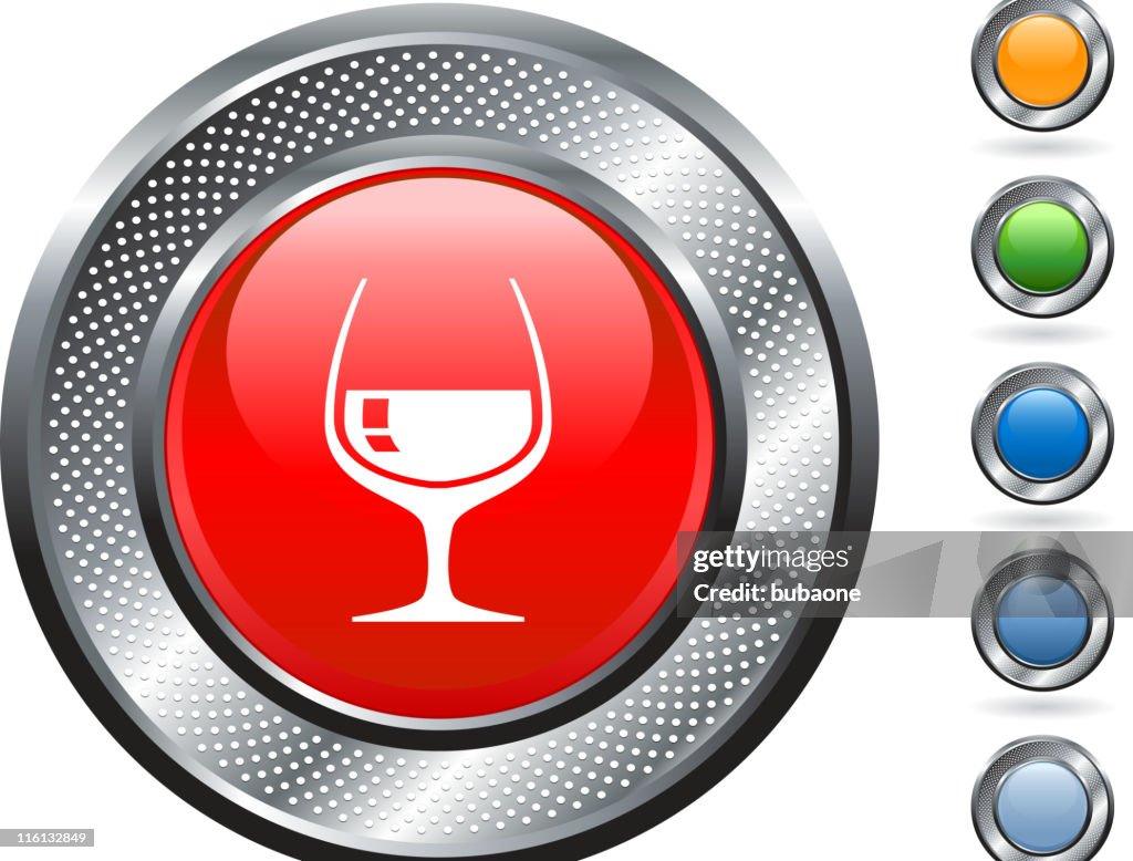 Drinks Button Drink Royalty Free Vector Art On Metallic Button High-Res Vector ...