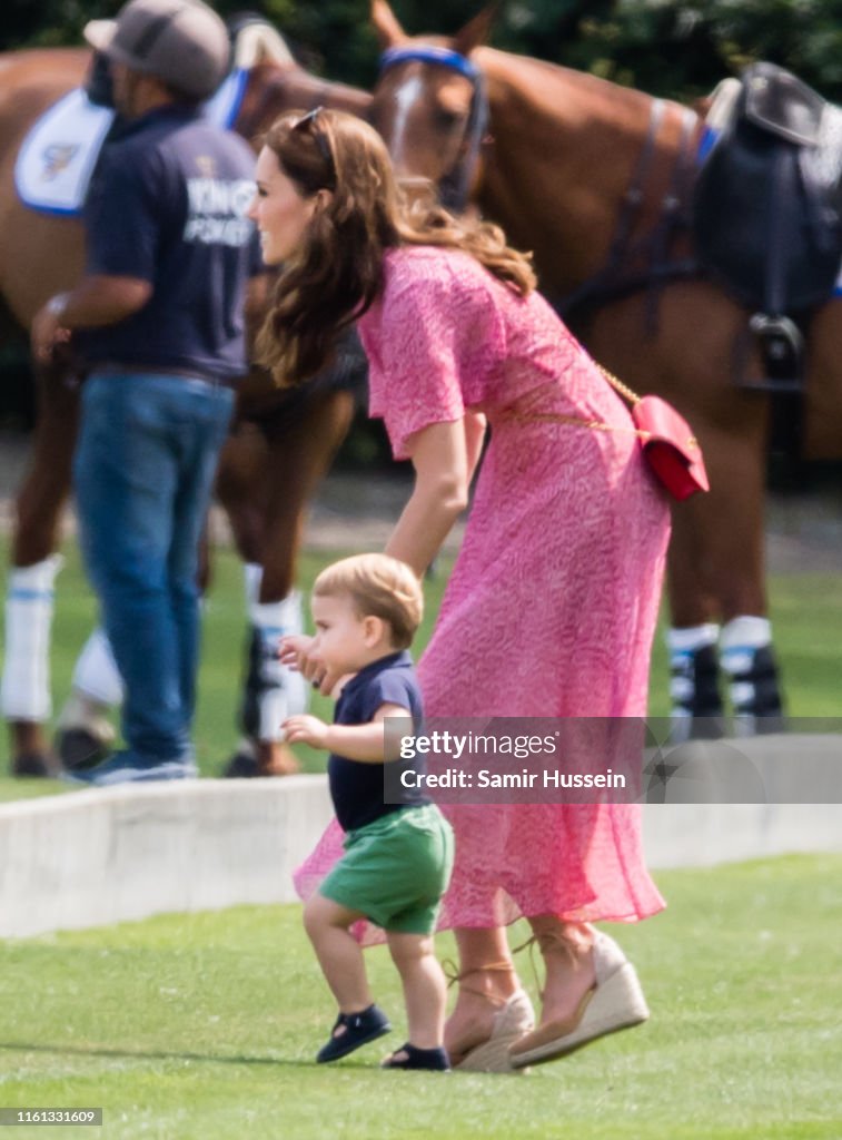 The Duke Of Cambridge And The Duke Of Sussex Take Part In The King Power Royal Charity Polo Day