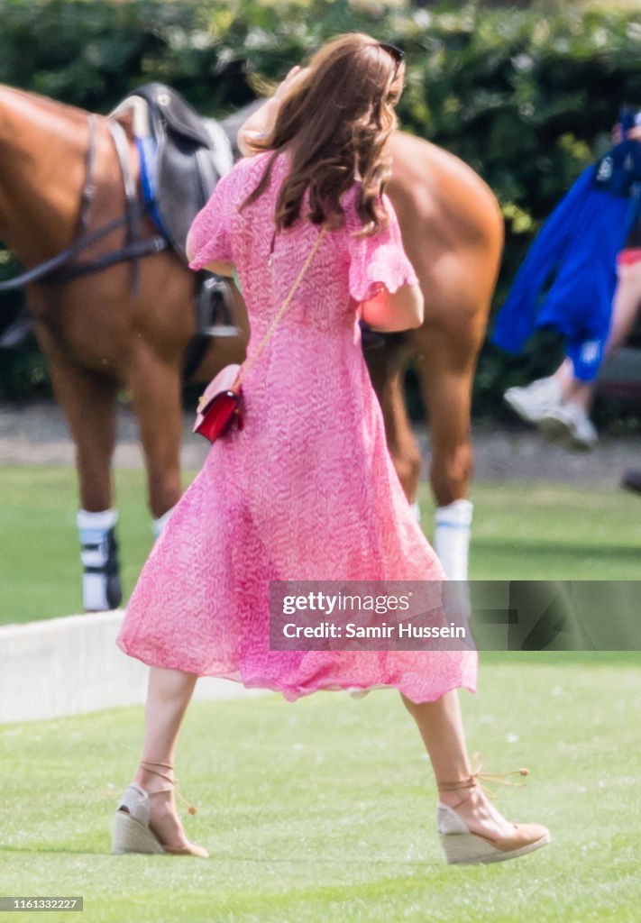 The Duke Of Cambridge And The Duke Of Sussex Take Part In The King Power Royal Charity Polo Day