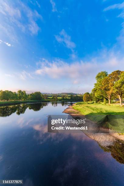 tay river near perth, scotland - perthshire stock pictures, royalty-free photos & images