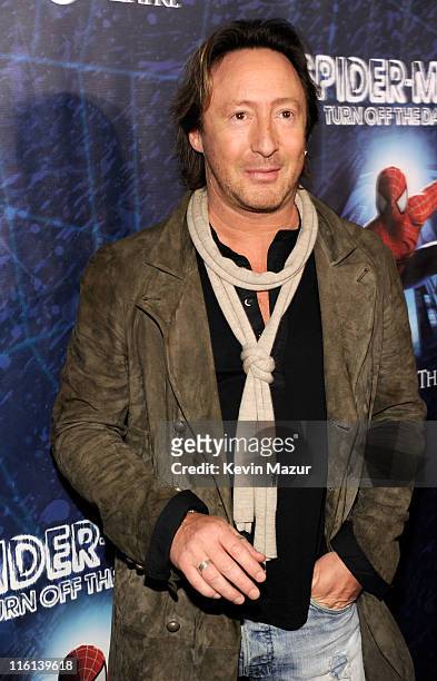 Julian Lennon attends "Spider-Man Turn Off The Dark" Broadway opening night at Foxwoods Theatre on June 14, 2011 in New York City.