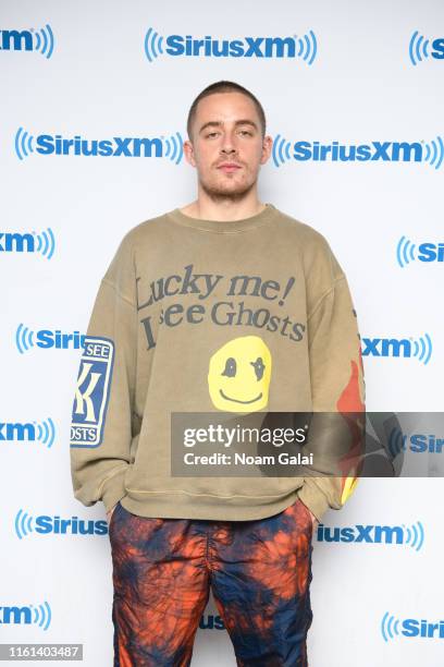 Dermot Kennedy visits the SiriusXM Studios on July 11, 2019 in New York City.