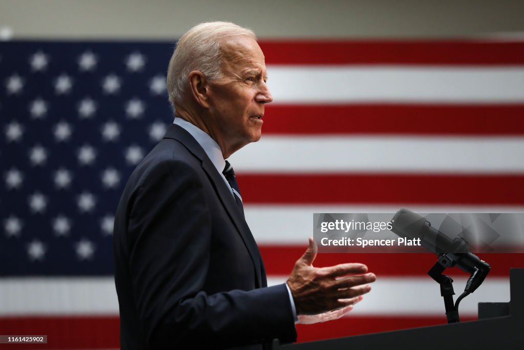 Presidential Candidate Joe Biden Delivers Foreign Policy Address In New York