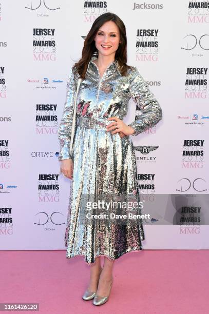 Sophie Ellis-Bextor attends the 3rd Annual Jersey Style Awards in association with MMG at The Royal Jersey Showground on July 11, 2019 in Trinity,...