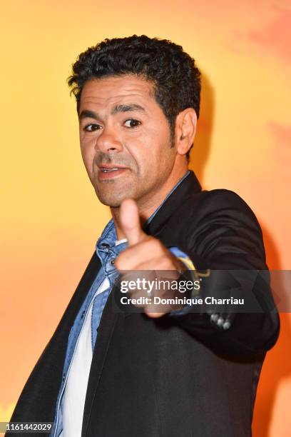 Jamel Debbouze attends "The Lion King" Paris Gala Screening : Photocall At Le Grand Rex on July 11, 2019 in Paris, France.