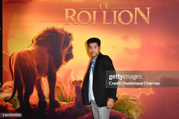 Jamel Debbouze attends "The Lion King" Paris Gala Screening : Photocall At Le Grand Rex on July 11, 2019 in Paris, France.