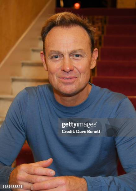 Jason Donovan attends the press night after party for "Joseph And The Amazing Technicolor Dreamcoat" at The London Palladium on July 11, 2019 in...
