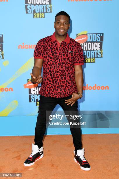 Kel Mitchell attends Nickelodeon Kids' Choice Sports 2019 at Barker Hangar on July 11, 2019 in Santa Monica, California.