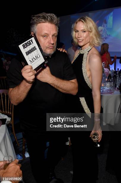 Rankin and Tuuli Shipster attend the 3rd Annual Jersey Style Awards in association with MMG at The Royal Jersey Showground on July 11, 2019 in...