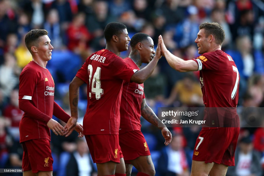 Tranmere Rovers v Liverpool - Pre-Season Friendly