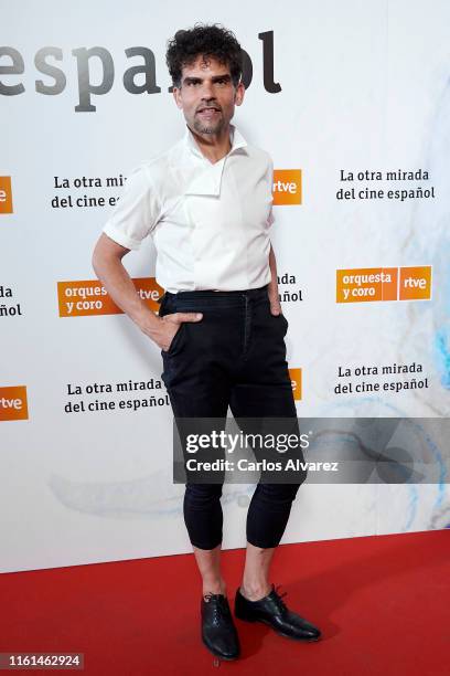 Antonio Najarro attends 'La Otra Mirada del Cine Espanol' photocall by RTVE at Monumental Theatre on July 11, 2019 in Madrid, Spain.