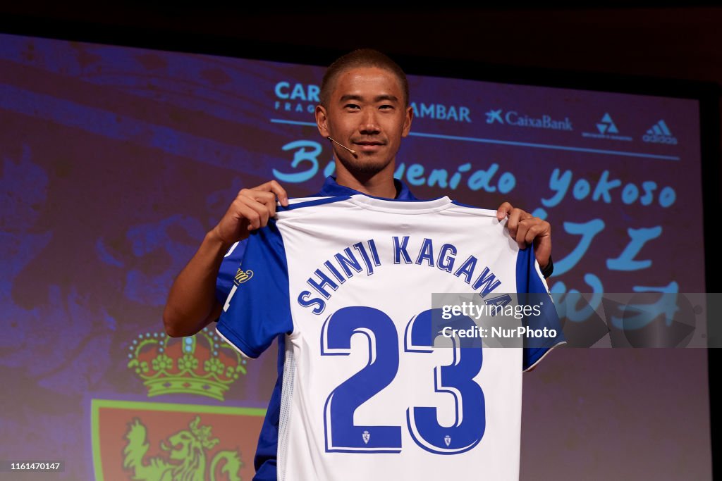 Shinji Kagawa - presentation Real Zaragoza player