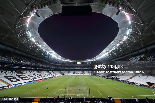 General view of BJK Vodafone Park the home Istanbul football club, Besiktas, formerly known as the BJK Inou Stadium, the host venue of the UEFA Super...