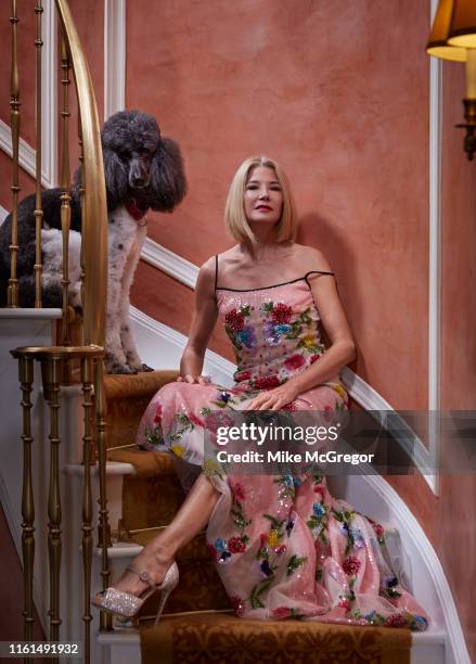 Author Candace Bushnell is photographed for Daily Mail UK on June 3, 2019 in New York City.