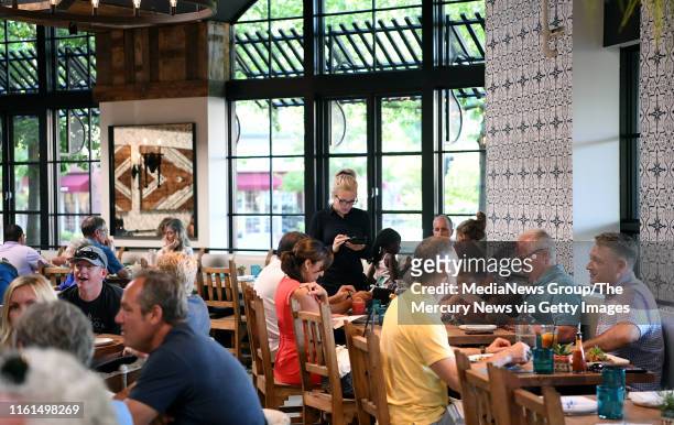 The dining room of Cielito Cocina Mexicana is photographed in Danville, Calif., on Wednesday, June 12, 2019. The long-anticipated Mexican restaurant...