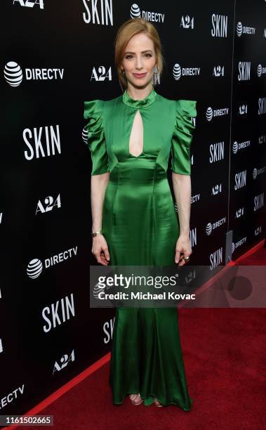 Jaime Ray Newman attends the Los Angeles Special Screening of "SKIN" at ArcLight Hollywood on July 11, 2019 in Hollywood, California.