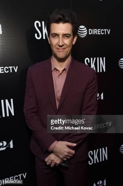 Guy Nattiv attends the Los Angeles Special Screening of "SKIN" at ArcLight Hollywood on July 11, 2019 in Hollywood, California.