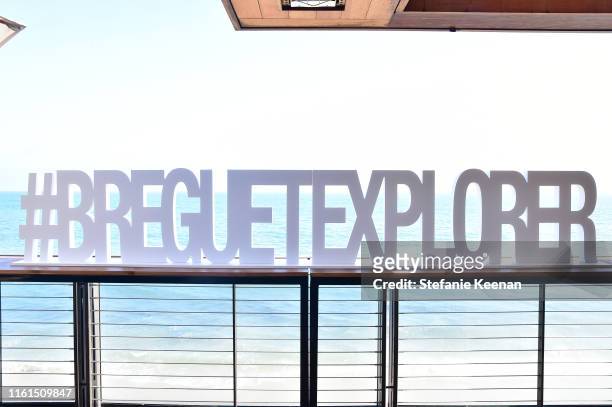 View of atmosphere at Breguet Marine Collection Launch at Little Beach House Malibu on July 11, 2019 in Malibu, California.