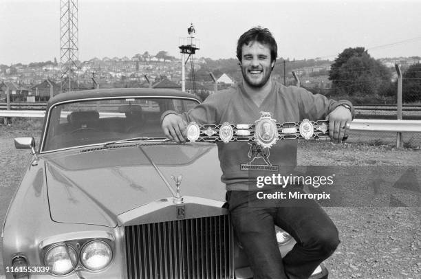 Only a few hours after becoming the new British Heavyweight Champion - David Pearce from Newport, South Wales, was up and accepting congratulations...