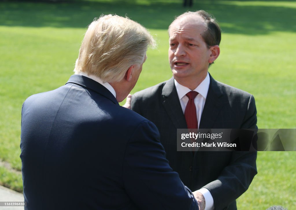 President Donald Trump Departs White House For Midwest Trip