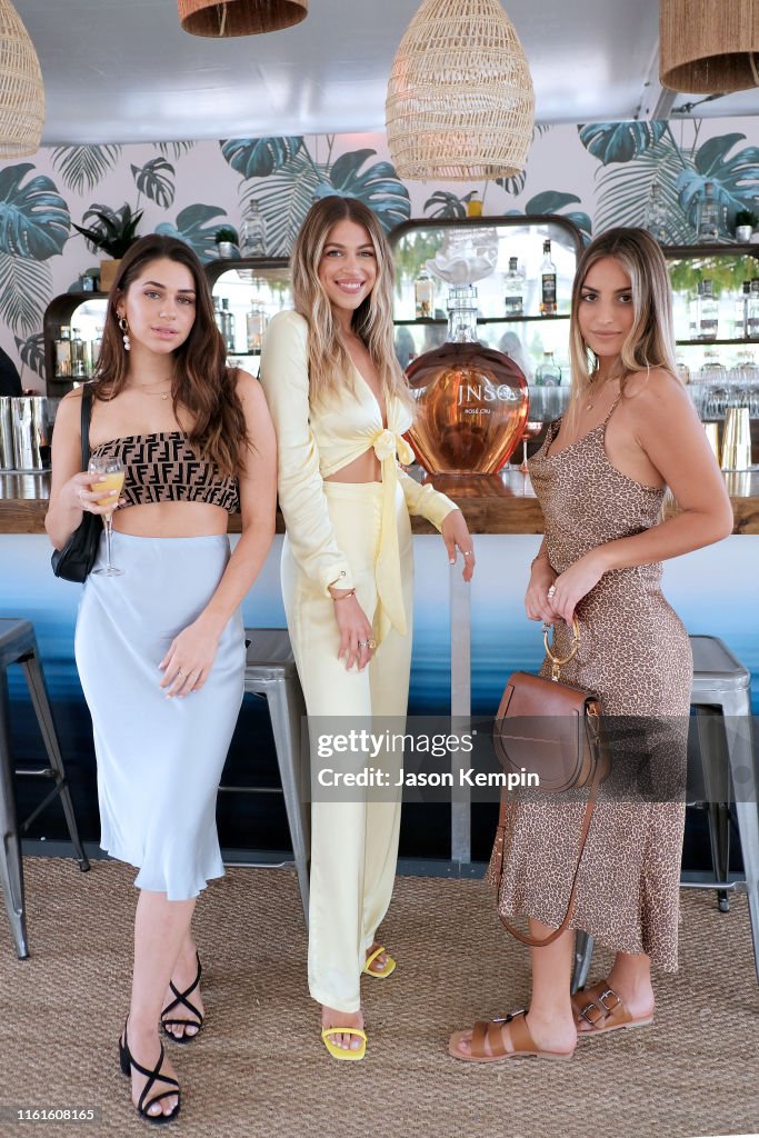 JNSQ Serves Its Rosé Cru And Sauvignon Blanc At The Miami Swim Week Influencer Brunch Hosted By Natasha Oakley And Devin Brugman