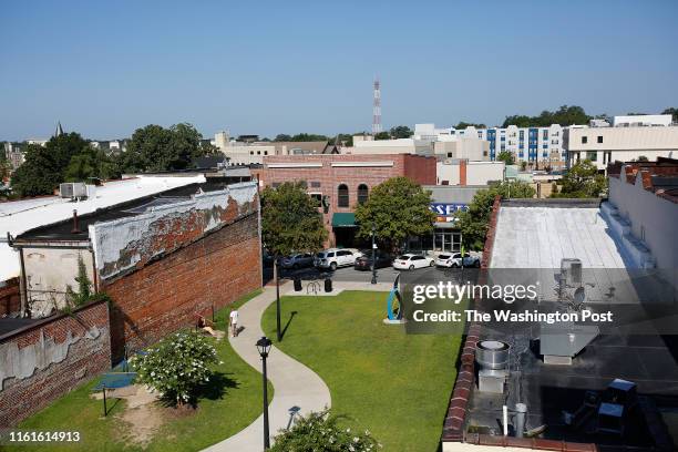 July 20: A look towards Evans Street in the Uptown District of Greenville, NC, Saturday, July 20, 2019. Greenville is home to foreign-owned...