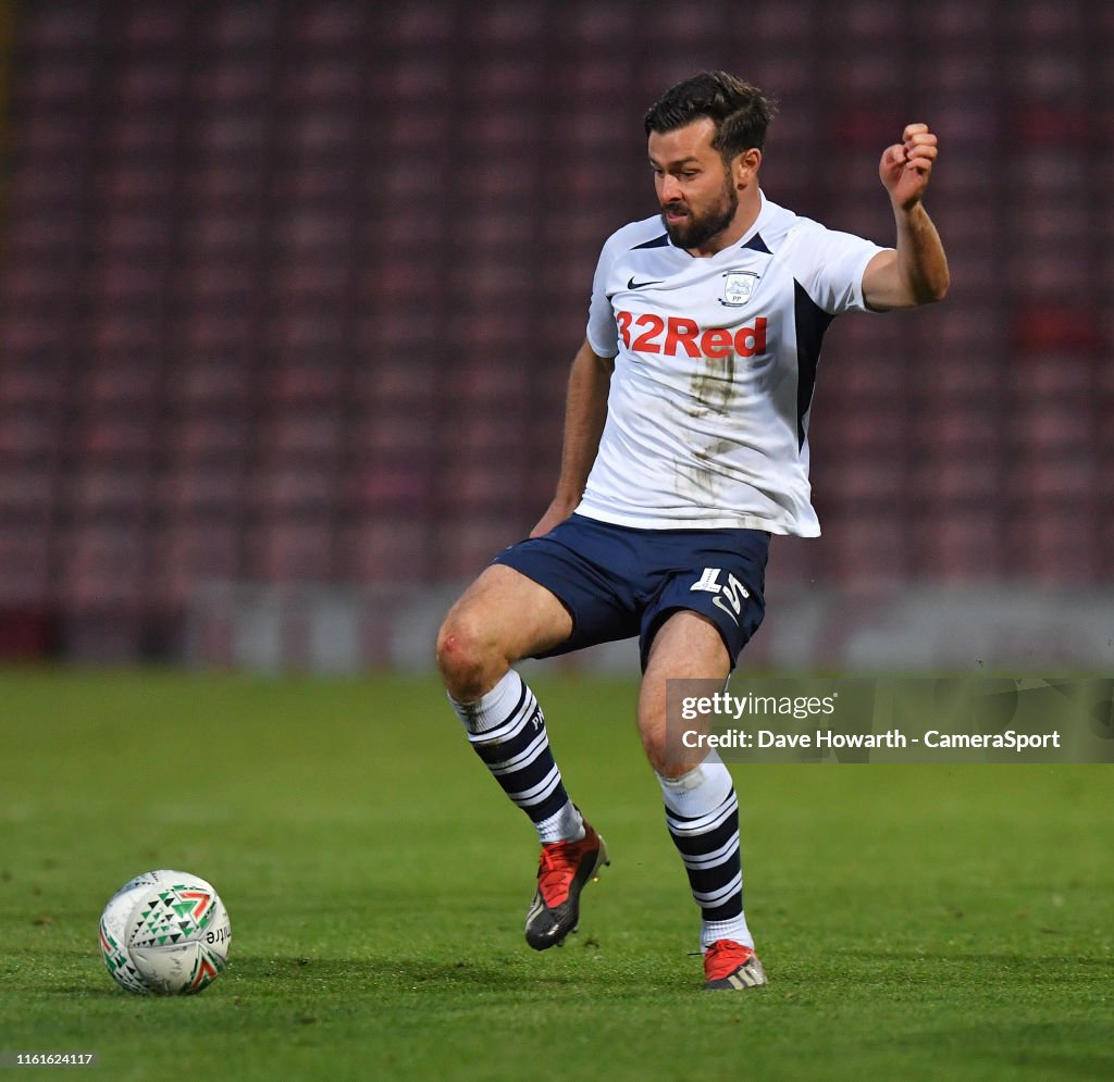 Bradford City v Preston North End - Carabao Cup First Round