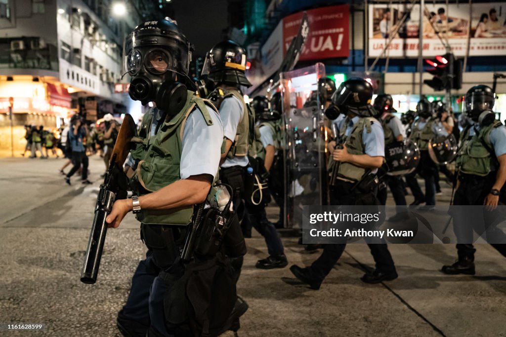 Unrest In Hong Kong During Anti-Government Protests